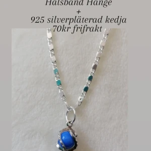 Halsband Pärla 925 silverpläterad kedja  - Halsband pärla 925 silverpläterad kedja. Tar Swish och Paypal Postas genast och skickar video/bild bevis. Säljer även via Tradera @superbarnen  Instagram @emilysmycken 