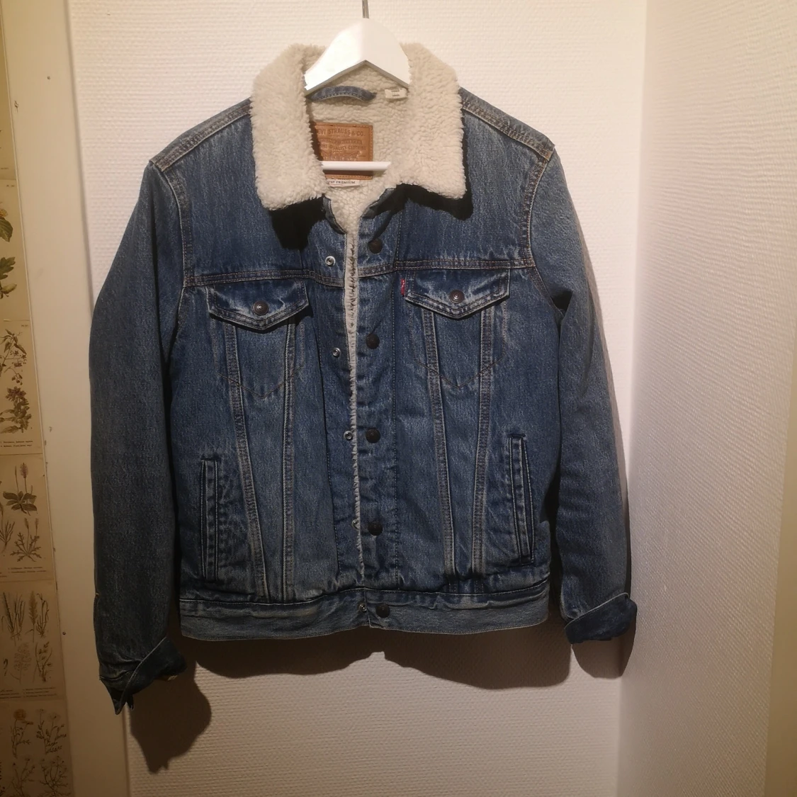 Levis Jensjacka med  teddy 