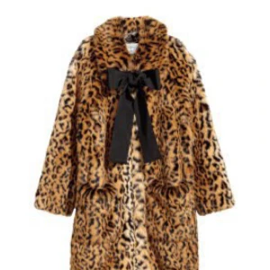 - ERDEM x H&M exclusive collaboration. Awesome leopard faux fur jacket. Size 34-36