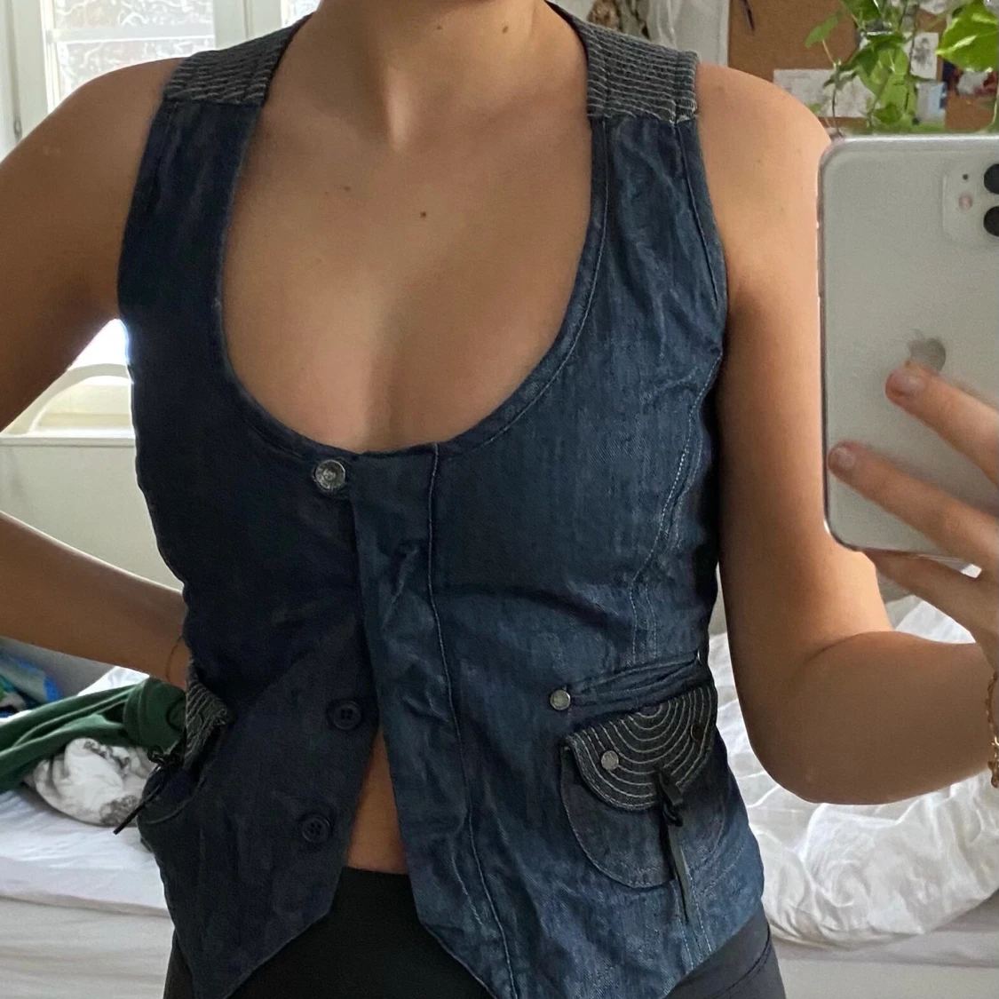Jeansväst