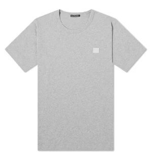 Acne Studios Nash Face T-shirt Grey - Skick 7/10, endast ett litet mini hål på baksidan. Storleken är medium och är true to size.