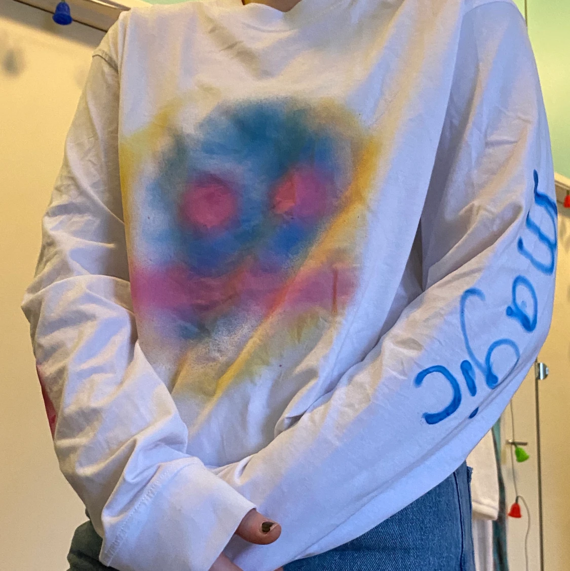 Långärmad Weekday tröja  - 90