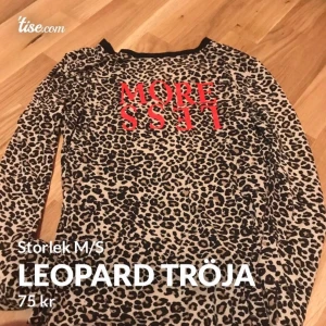 Leopard tröja - Allt står på bilden