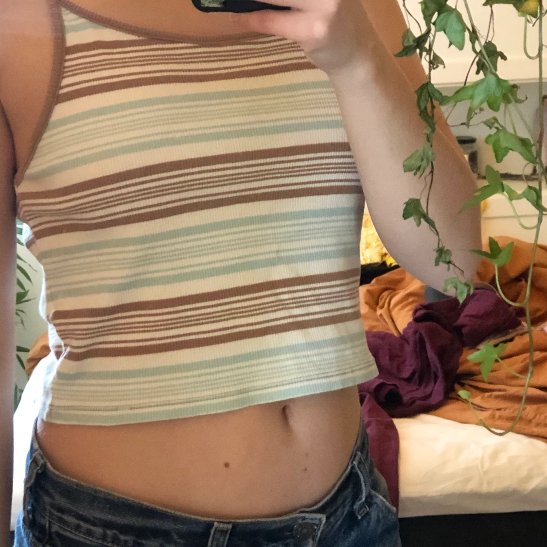 Randigt linne från Bik Bok