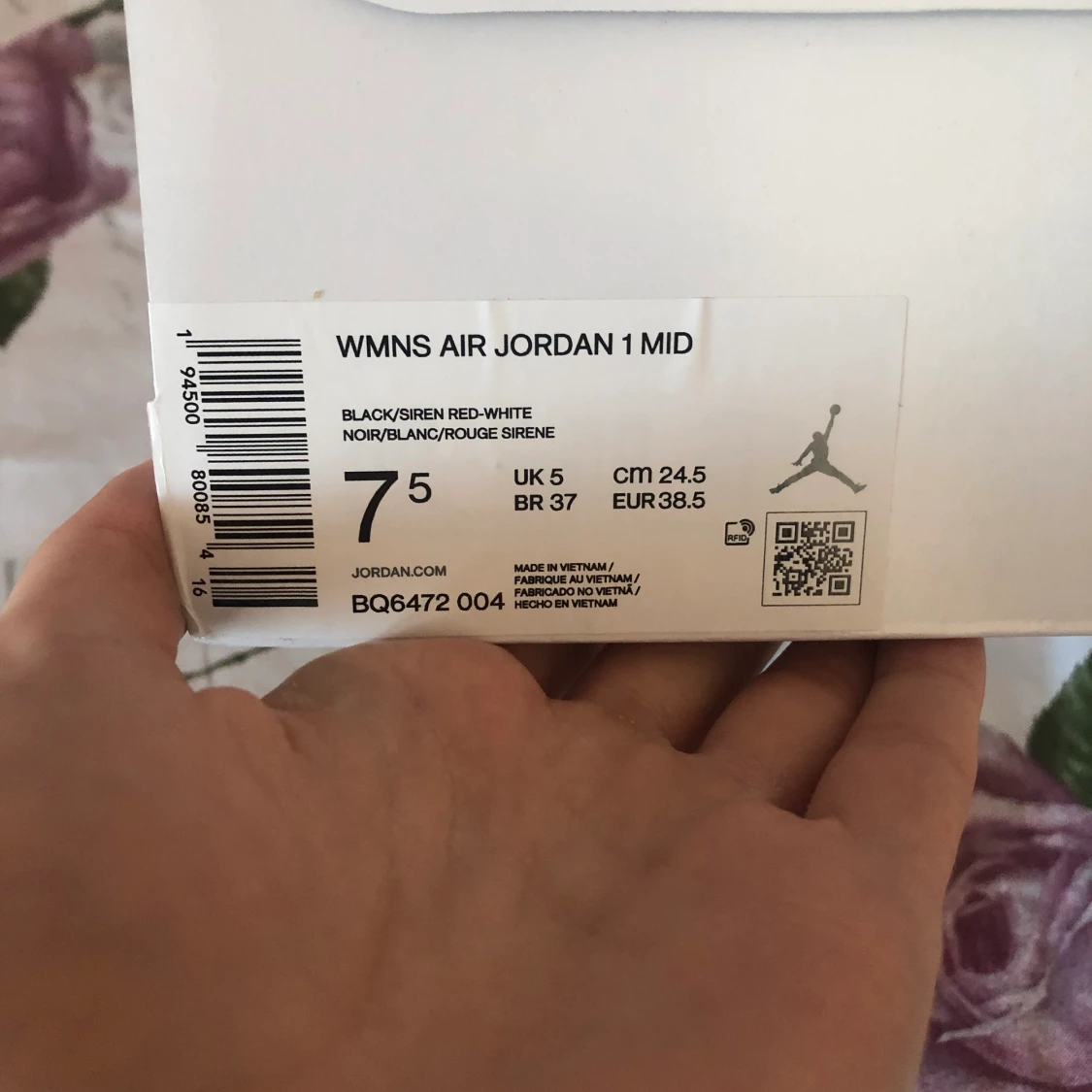 🌺Nike Jordan 1 Mid ”Syren Red”🌺 - 91