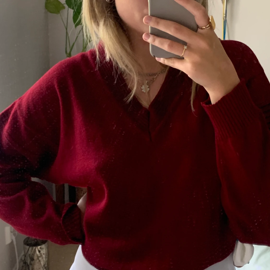 V-ringad tröja - 90