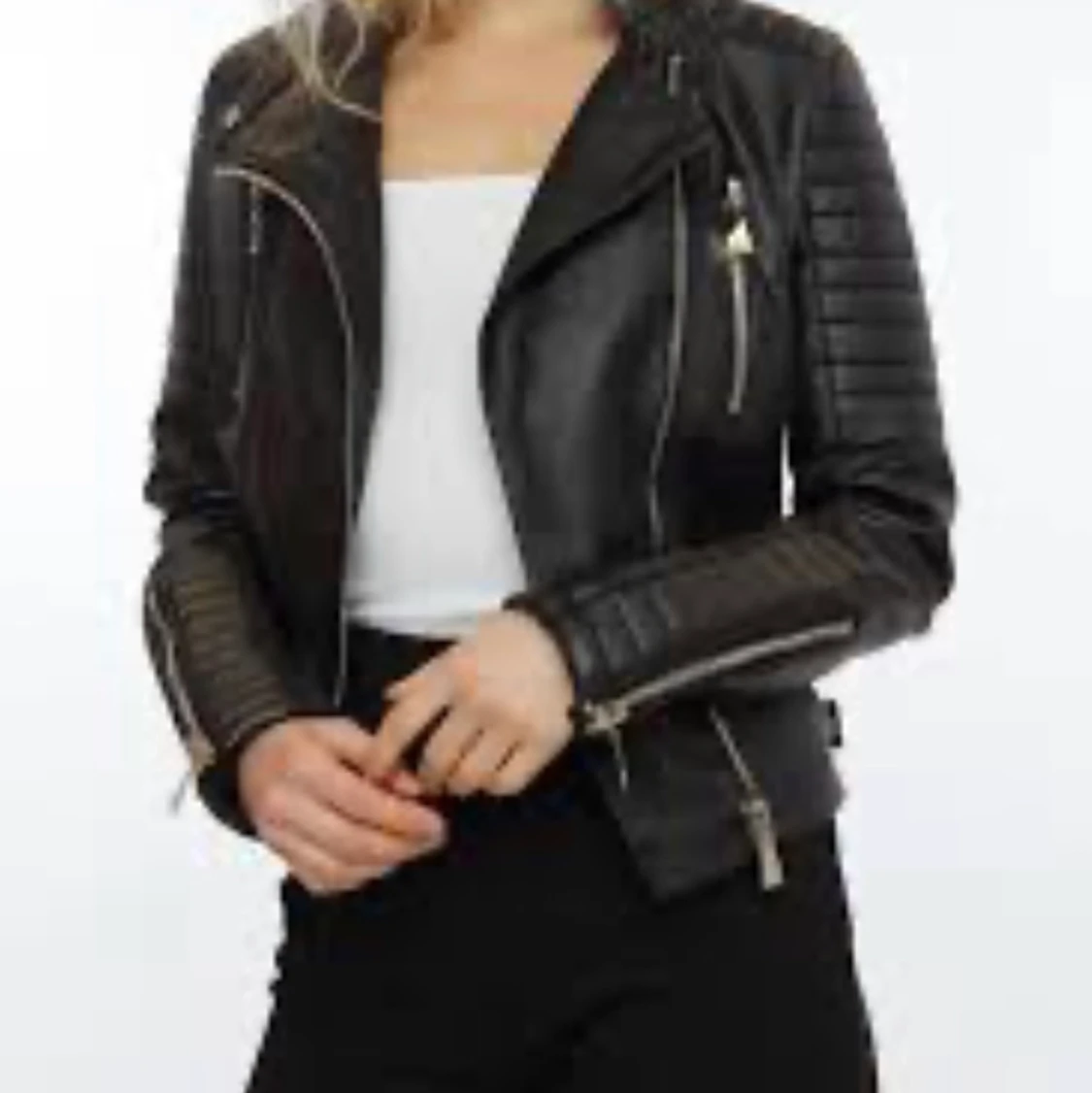 Chiquelle Moto jacket svart - 90