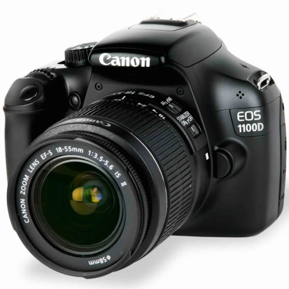 Canon EOS 1100D, bra skick. Kostade 4300. Om man vill ha mer bilder som jag tagit är det bara att säga till, köparen står för frakt . Övrigt.