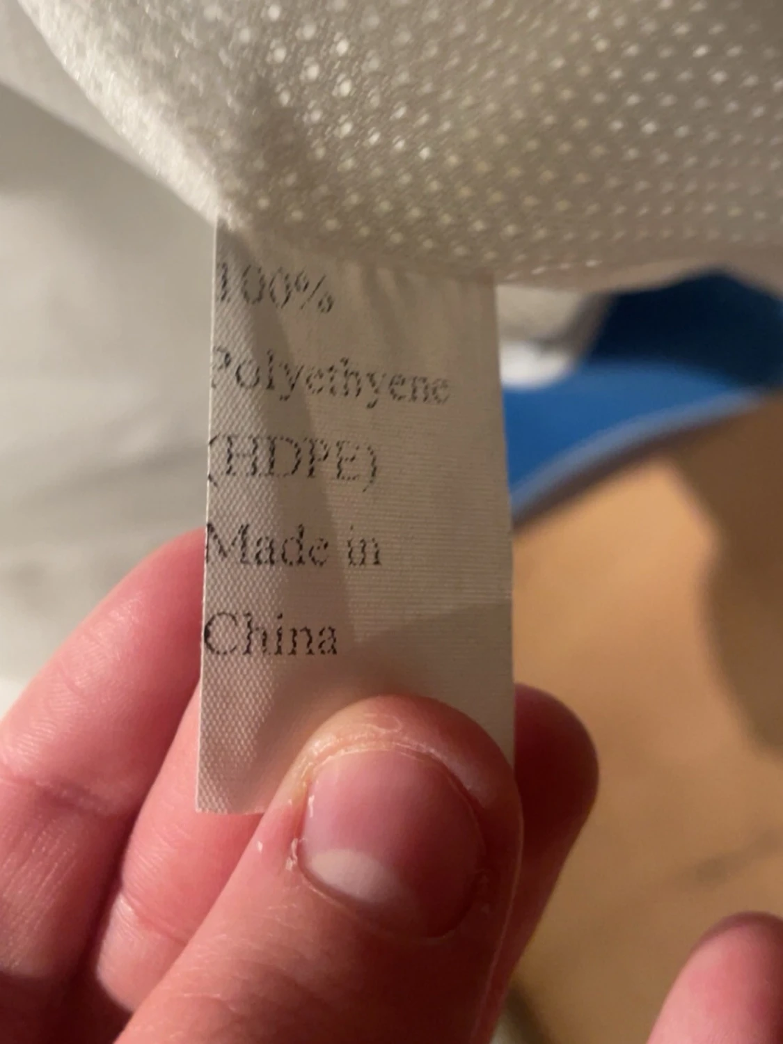 Vit vindjacka från Diesel med blå detaljer - 4