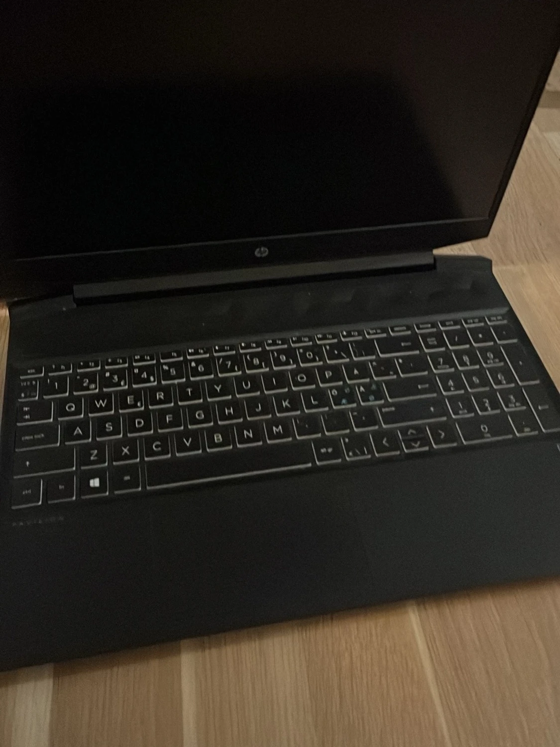 Svart HP bärbar dator - 1