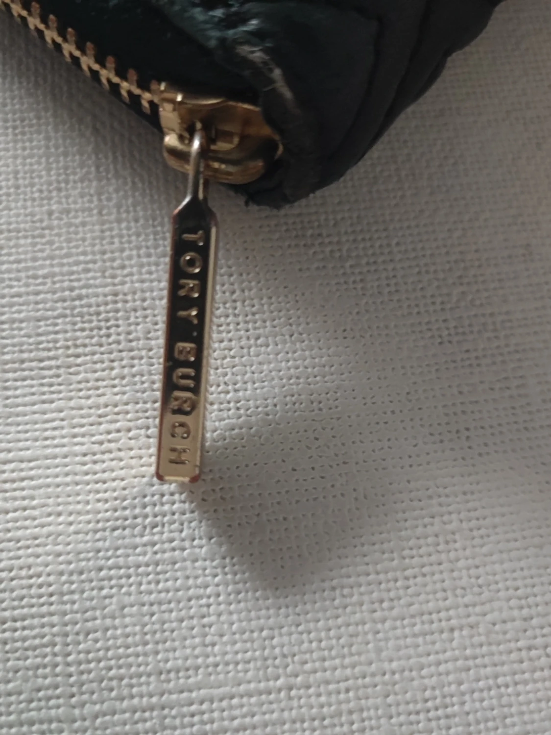 Svart quiltad plånbok från Tory Burch - 2