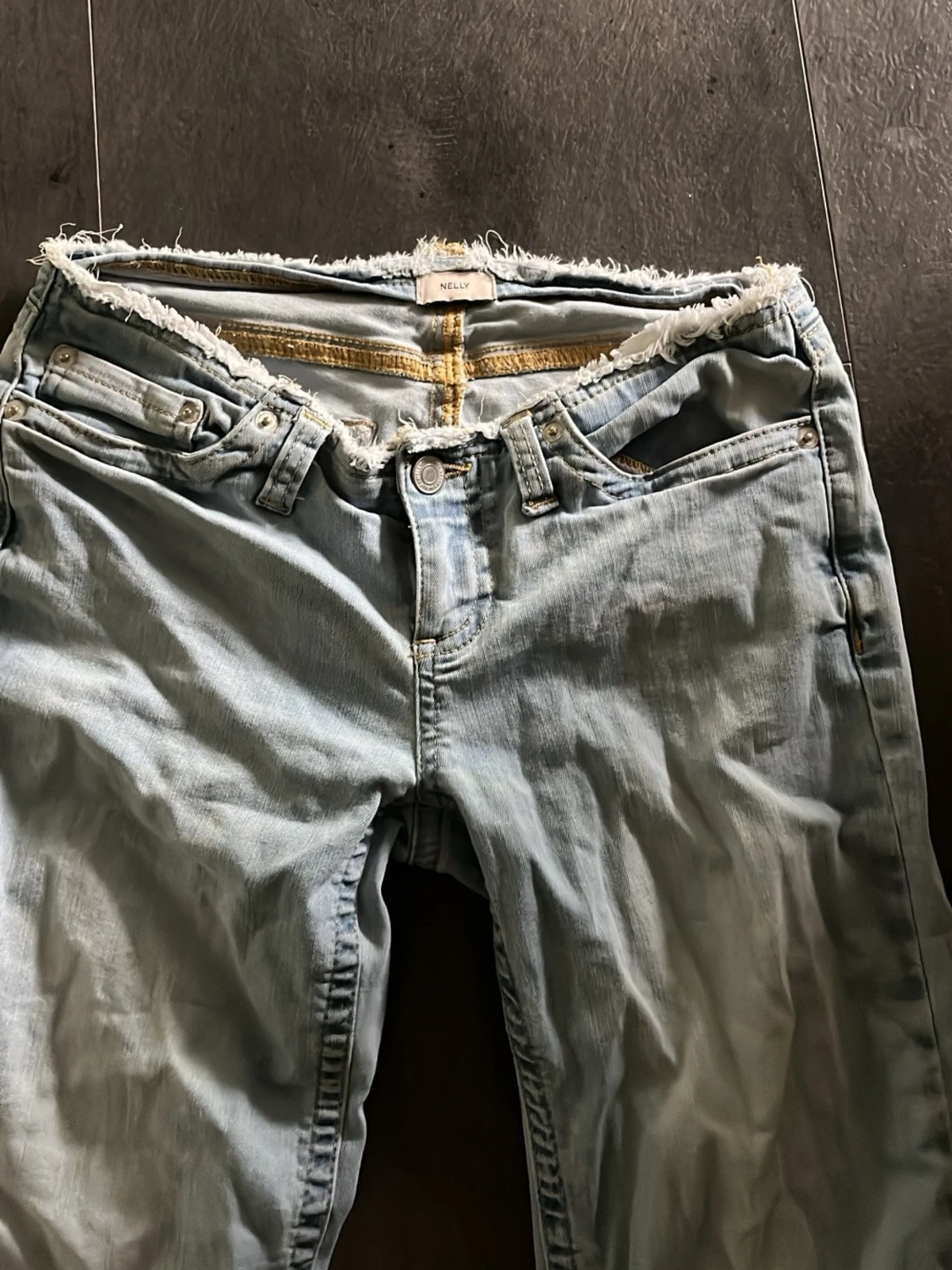 Jeans från nelly med låg midja