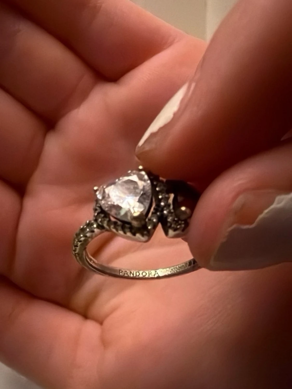 Pandora promise ring - 2