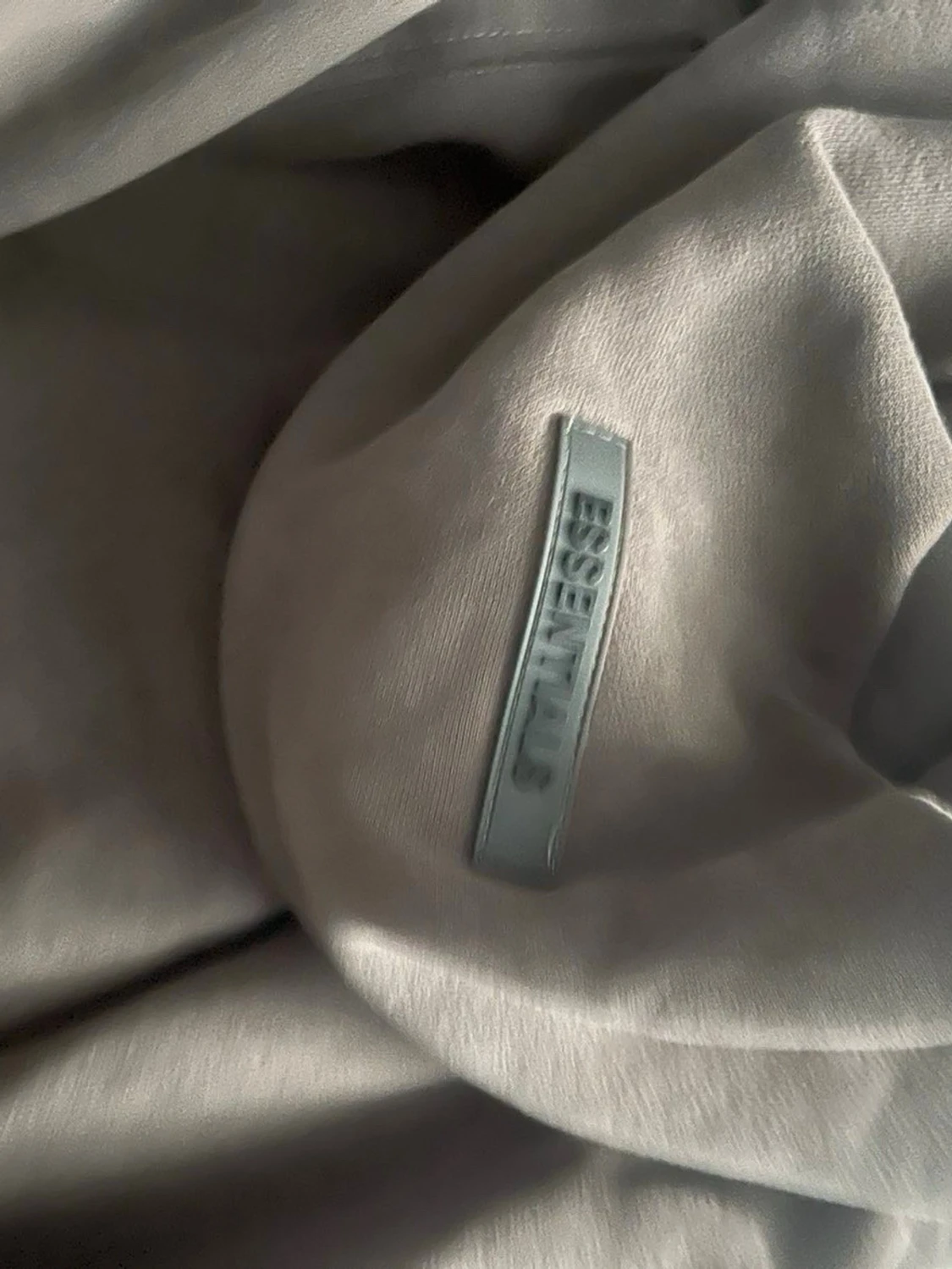 Brun Essentials hoodie med huva - 3