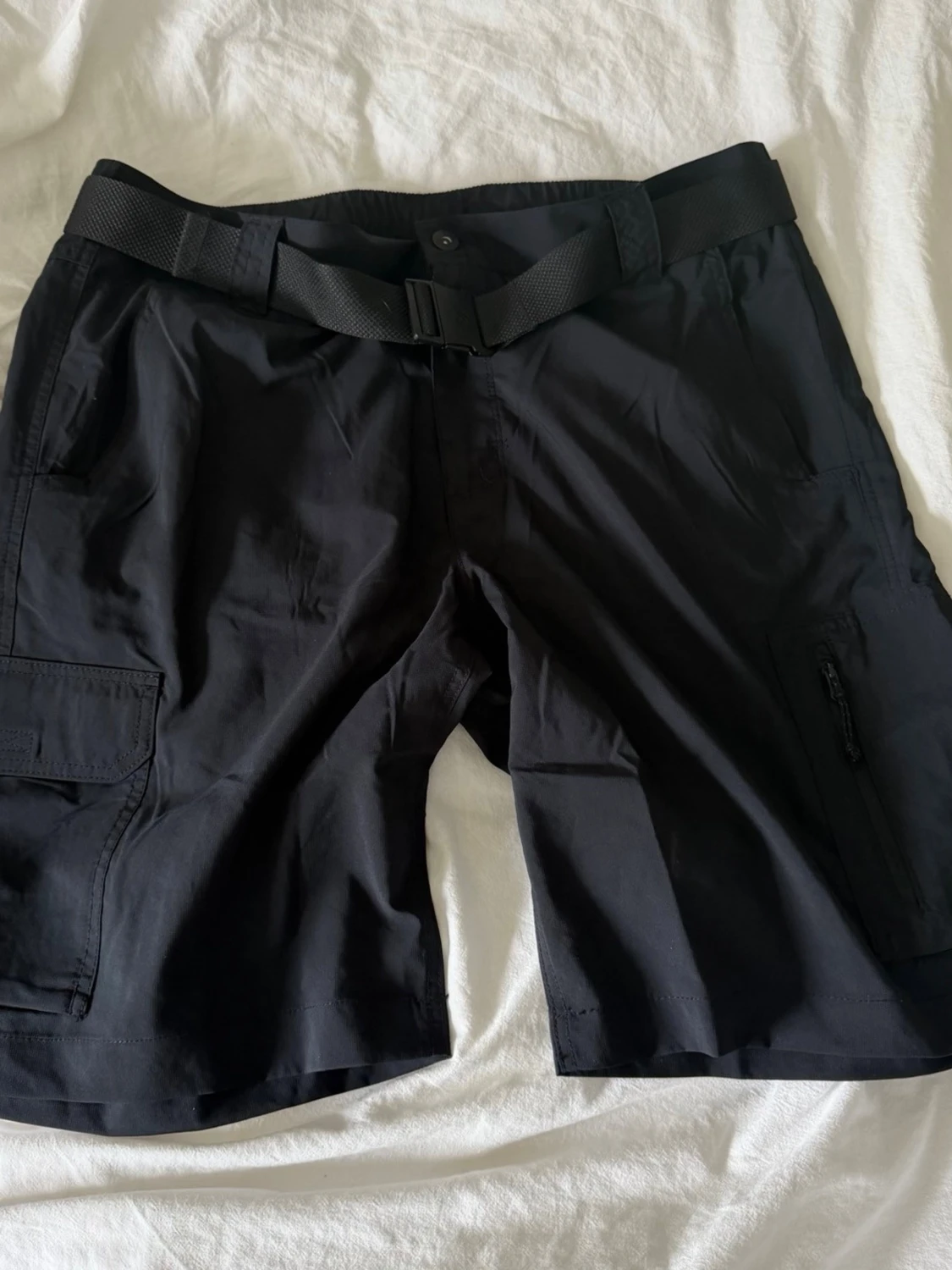 Svarta shorts från Columbia med bälte