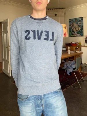 Levis tröja  - Levis tröja. Inga defekter. Modellen är 180cm 65kg och bär storlek m.  Fråga gärna frågor! (Kan gå ner mer i pris vid köp av bundels🤩)