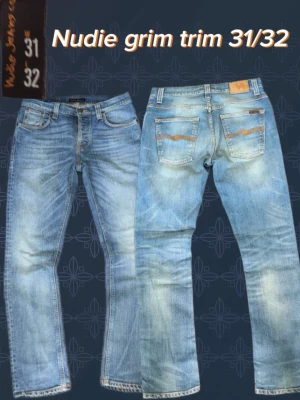 Nudie grim trim jeans - Feta Nudie jeans i storlek 31/32