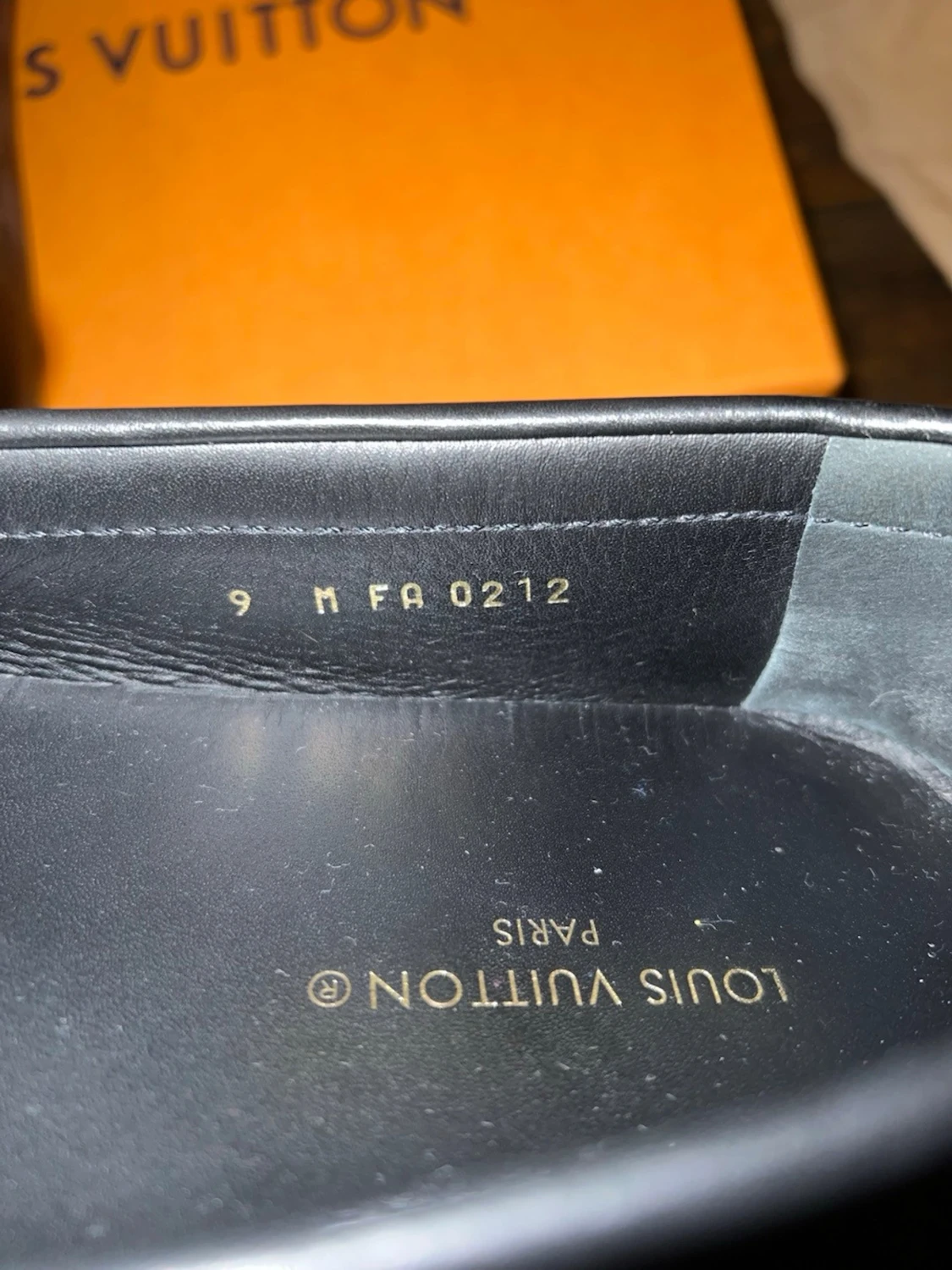 Louis Vuitton svarta loafers herr - 2