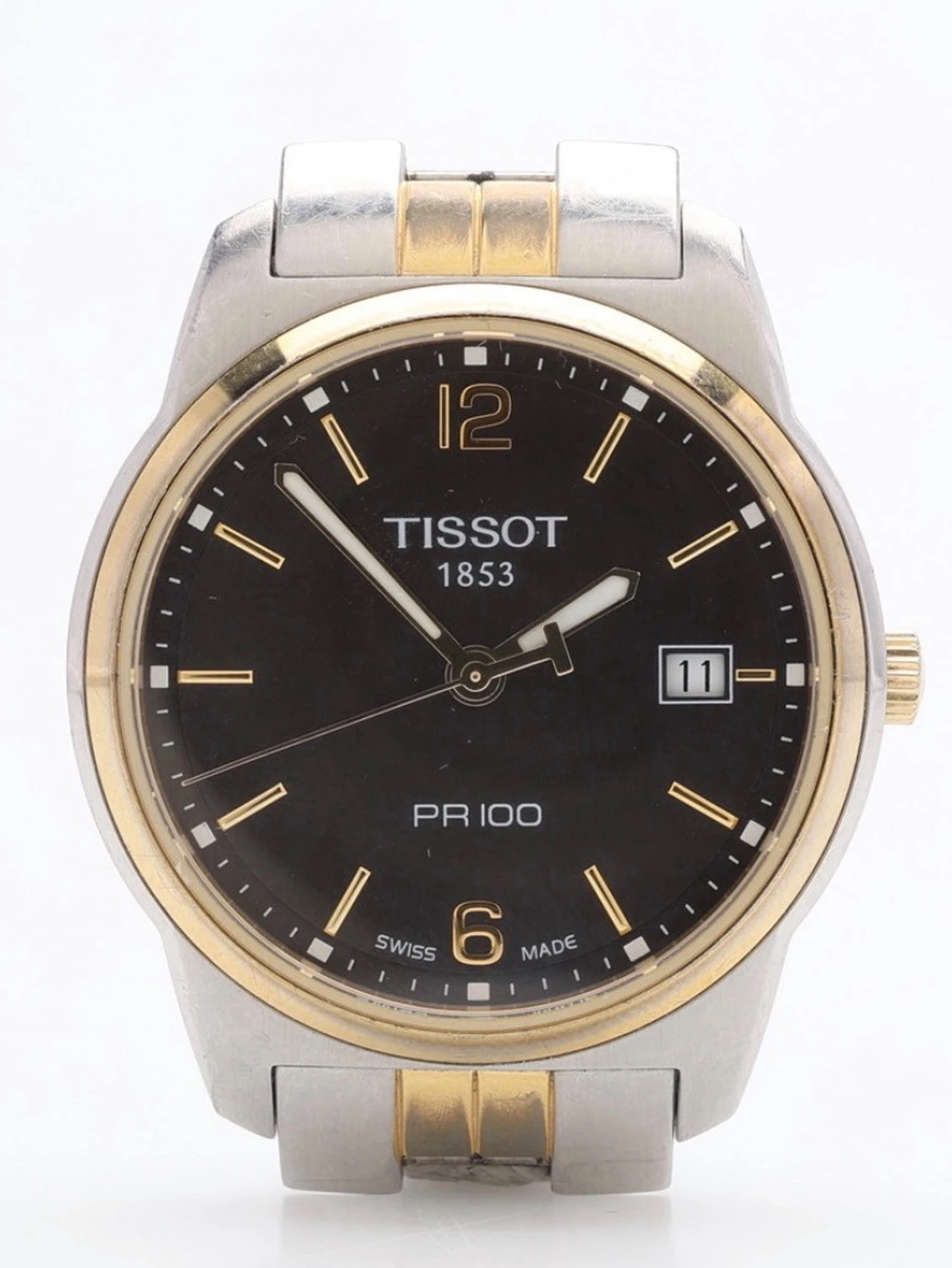Tissot PR 100 herrklocka svart/guld - 1