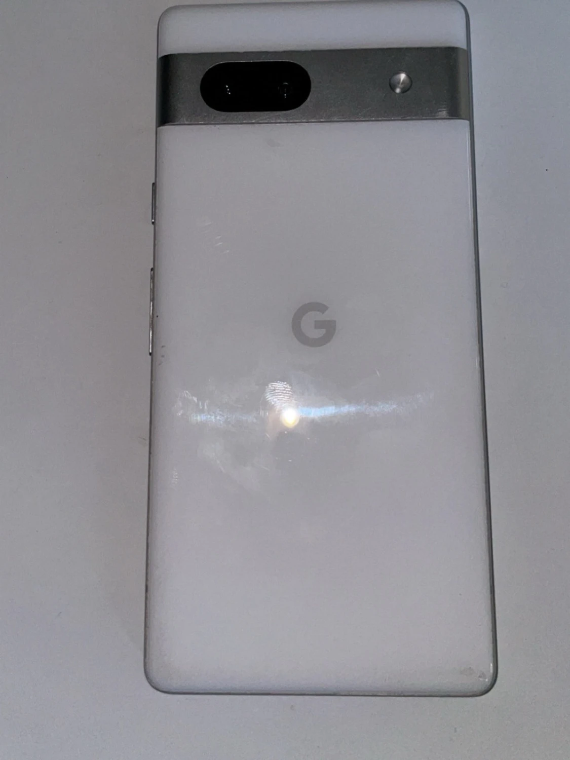 Vit Google Pixel telefon - 1