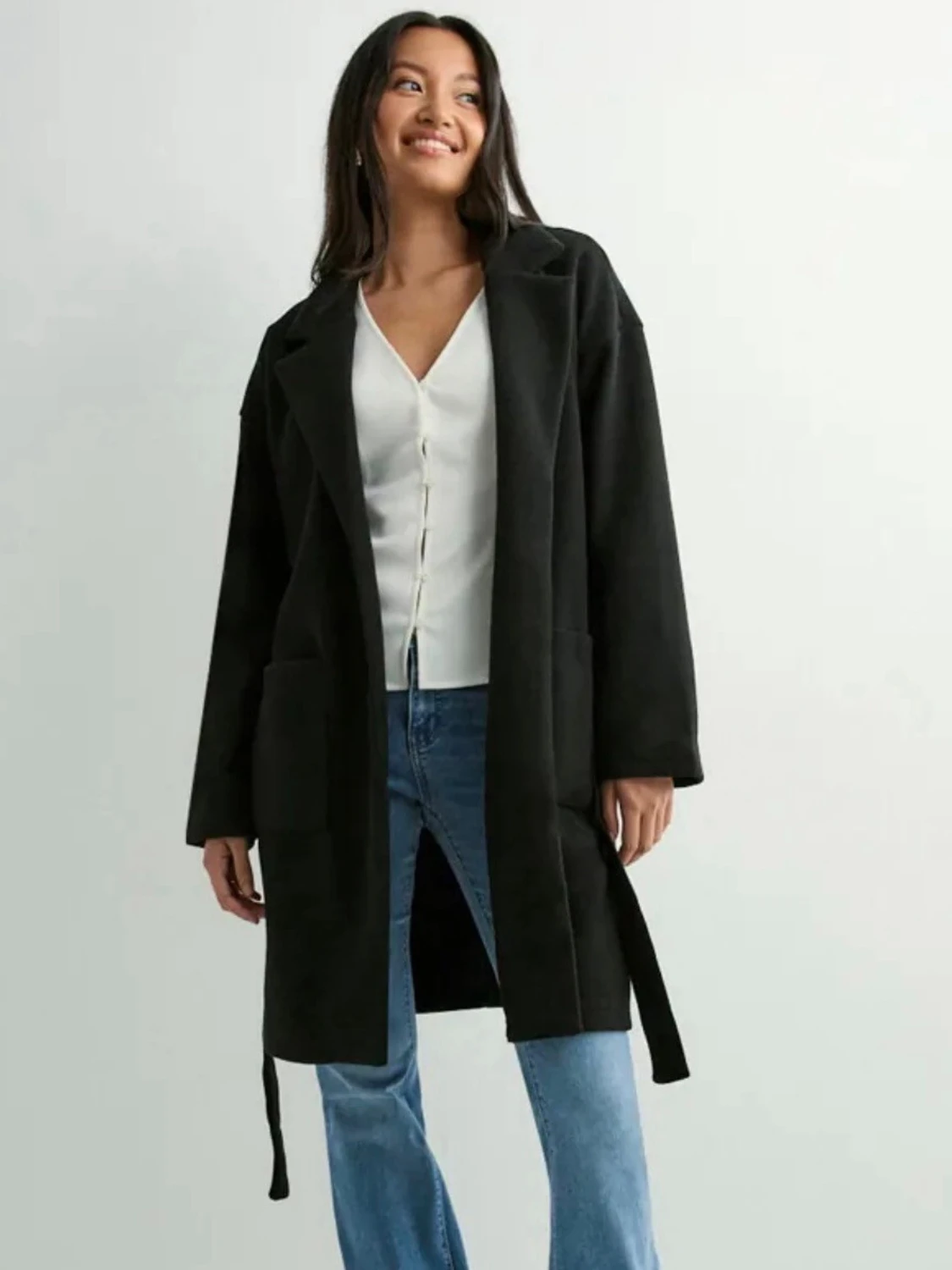 Svart  kappa från Nelly - 3