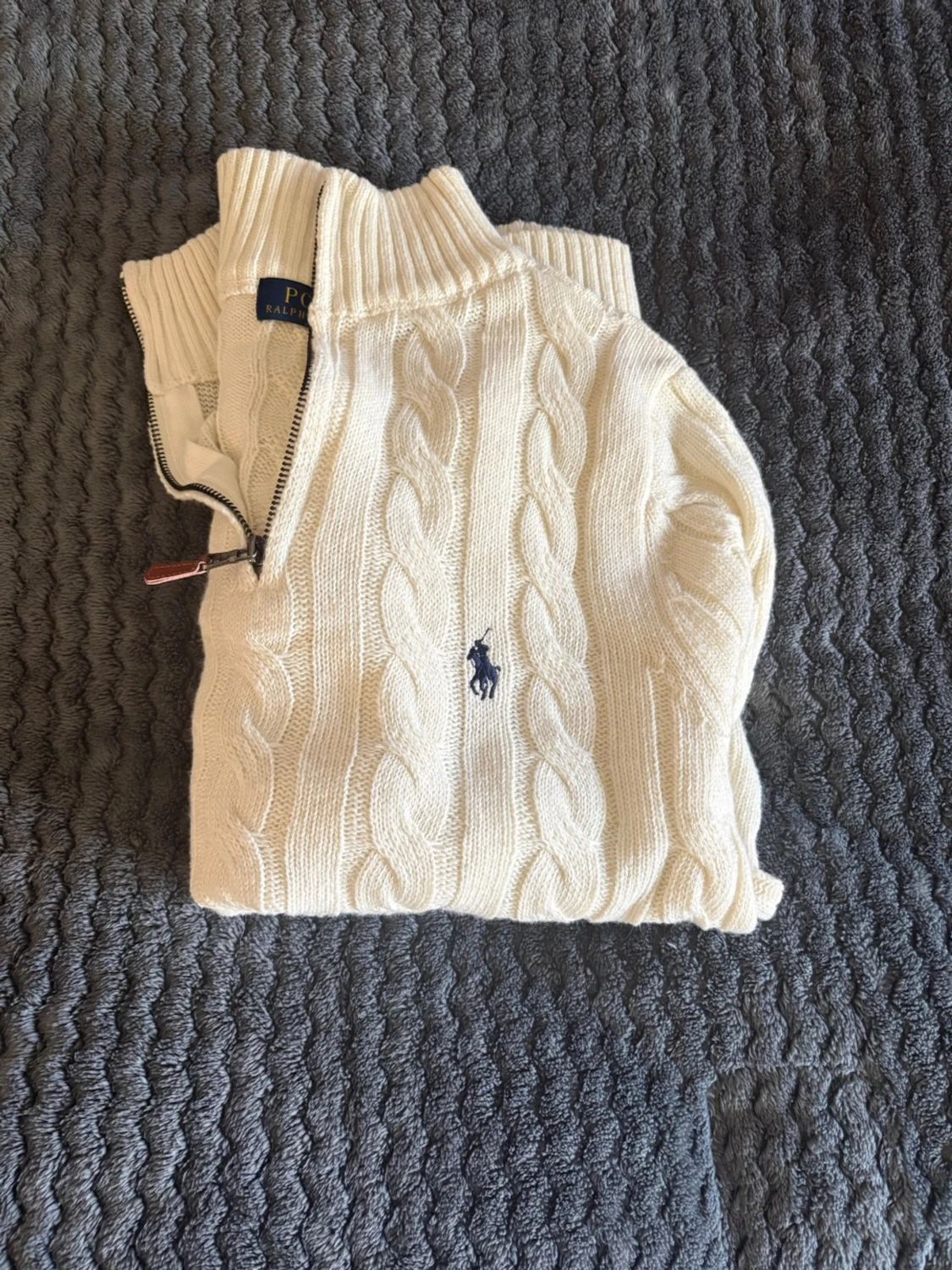 Vit quarter zip tröja Polo Ralph Lauren - 2