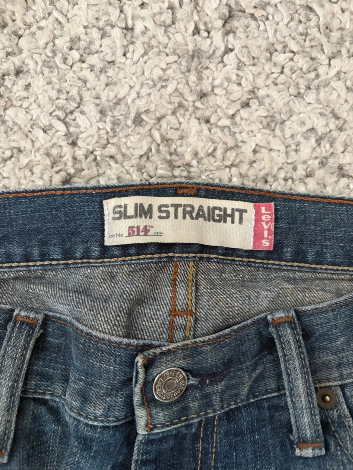 Blå Levi's 514 - 3