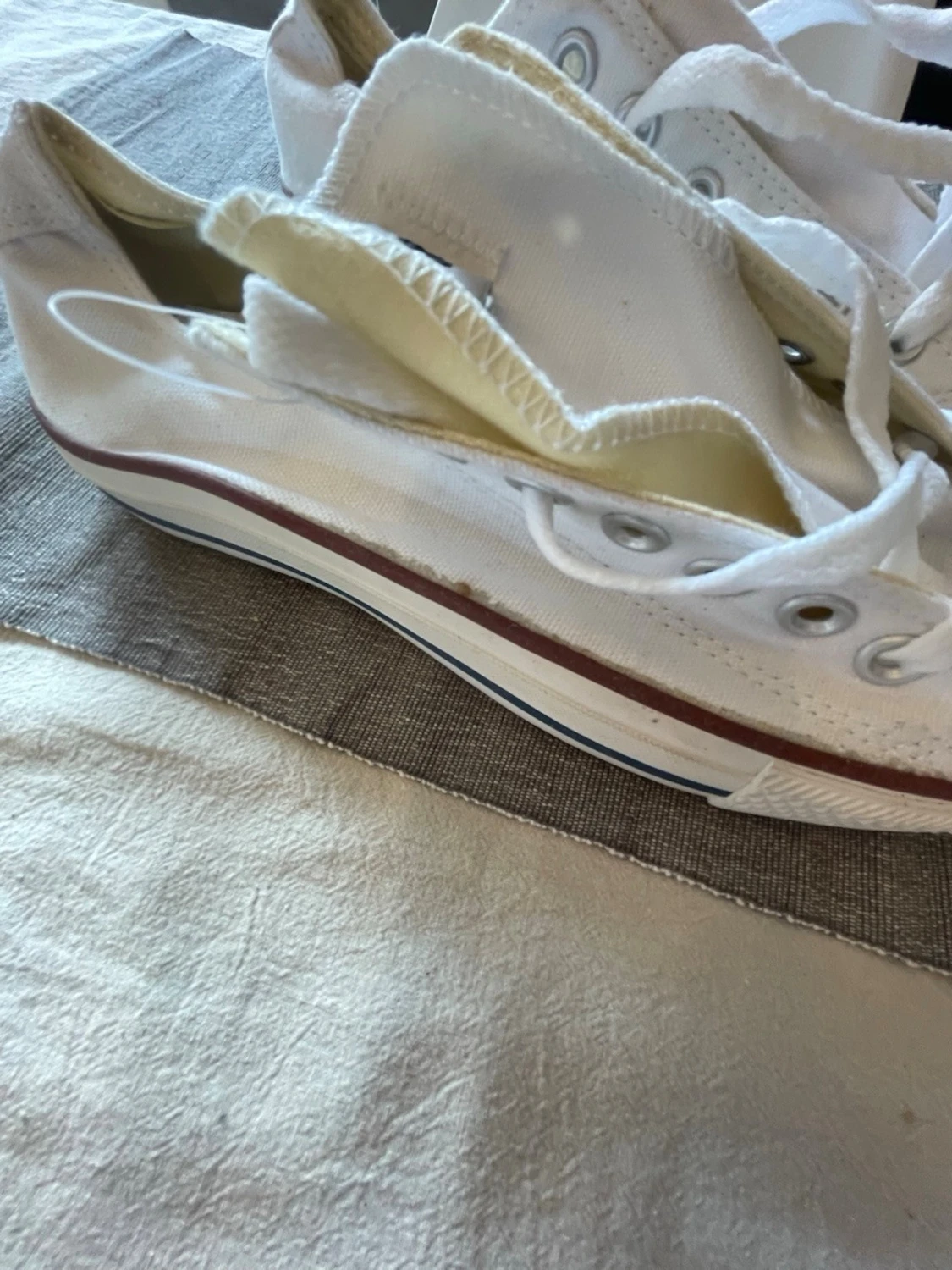 Vita Converse All Star låga sneakers - 2
