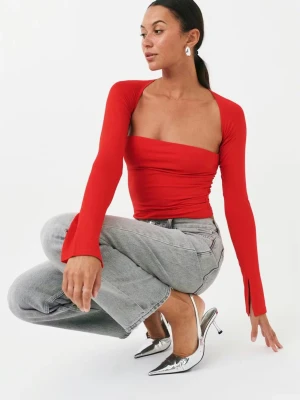 soft touch square neck top - Använd 1 gång inga defekter