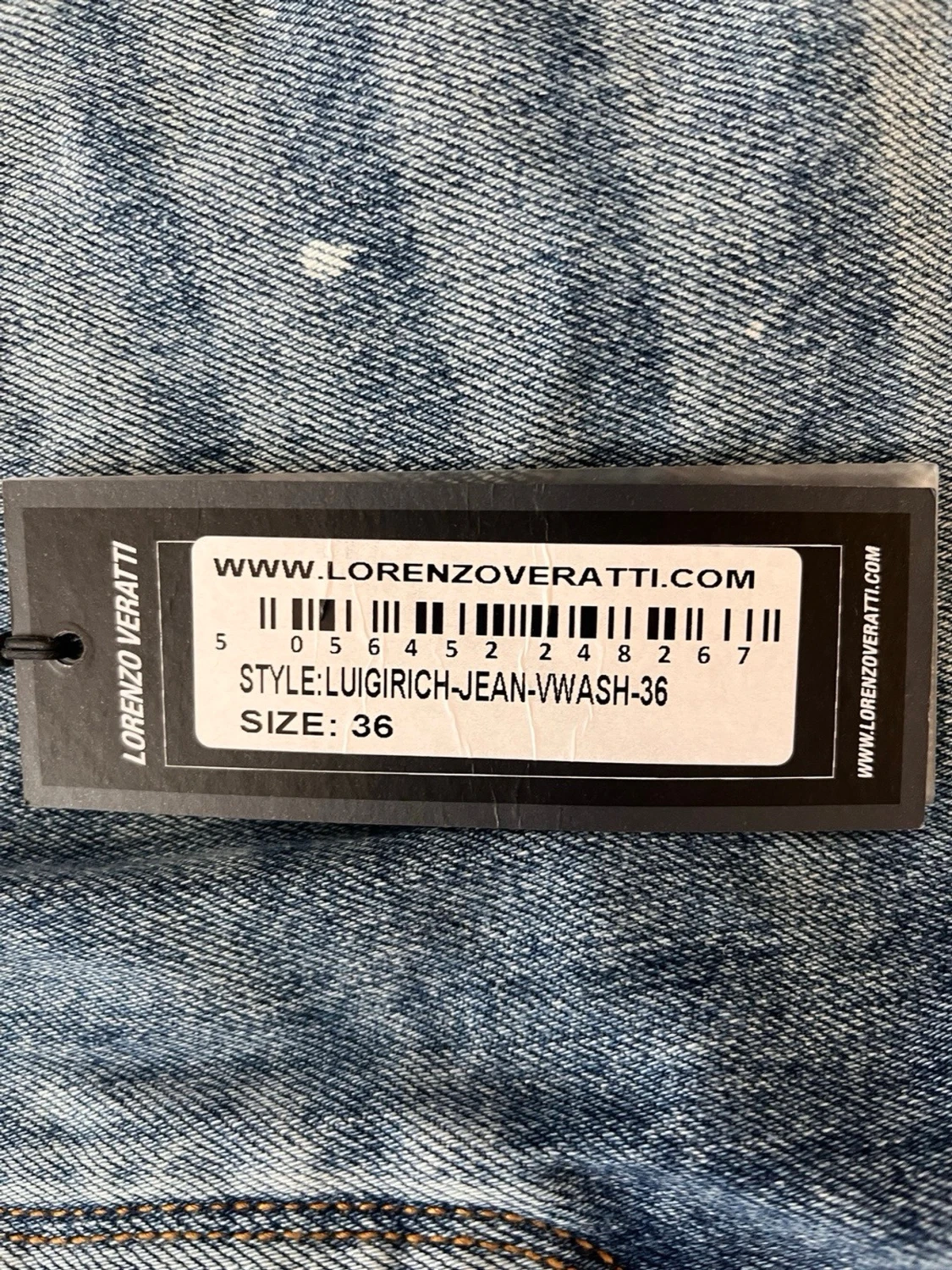 Blå flared jeans Lorenzo Veratti - 2