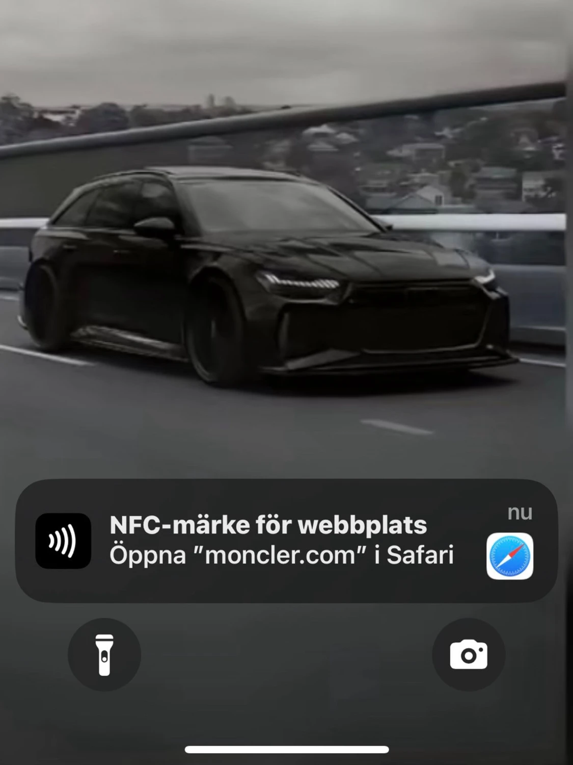 Mörkblå dunjacka från Moncler - 5