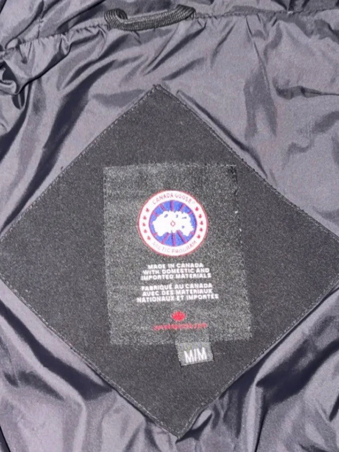 Svart dunjacka med huva Canada Goose - 4