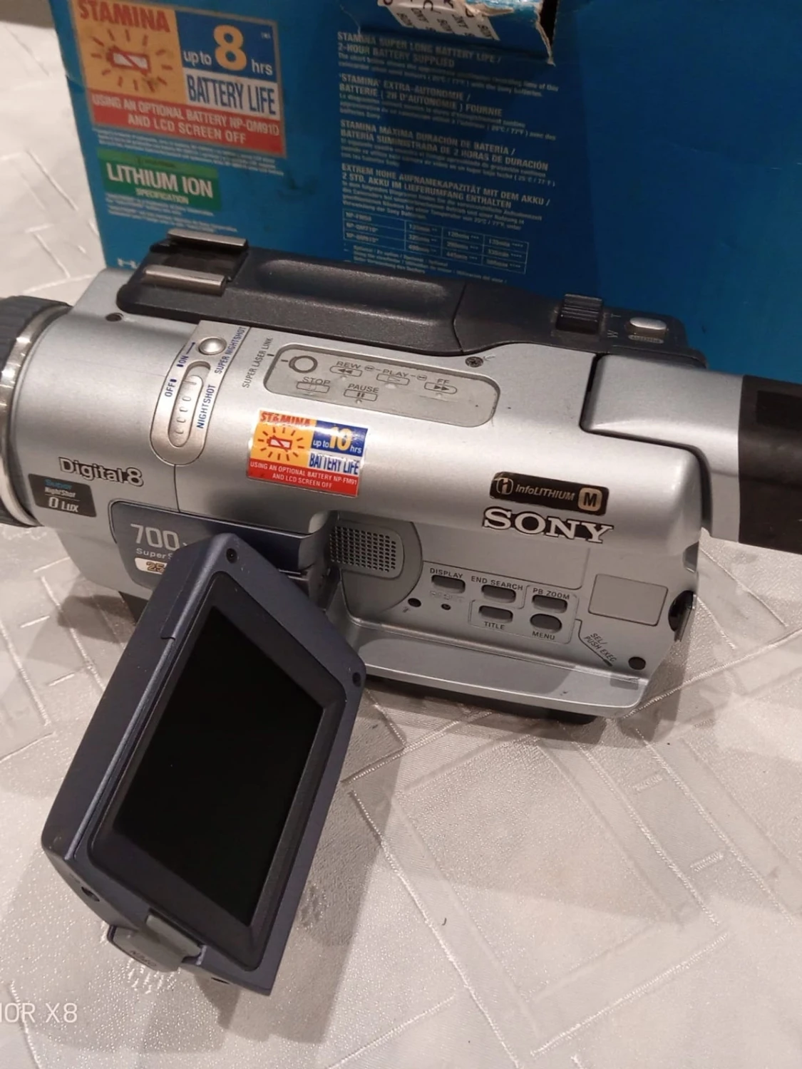 Sony Handycam DCR-TRV230E Digital8 hi8 video8 videokamera - 6