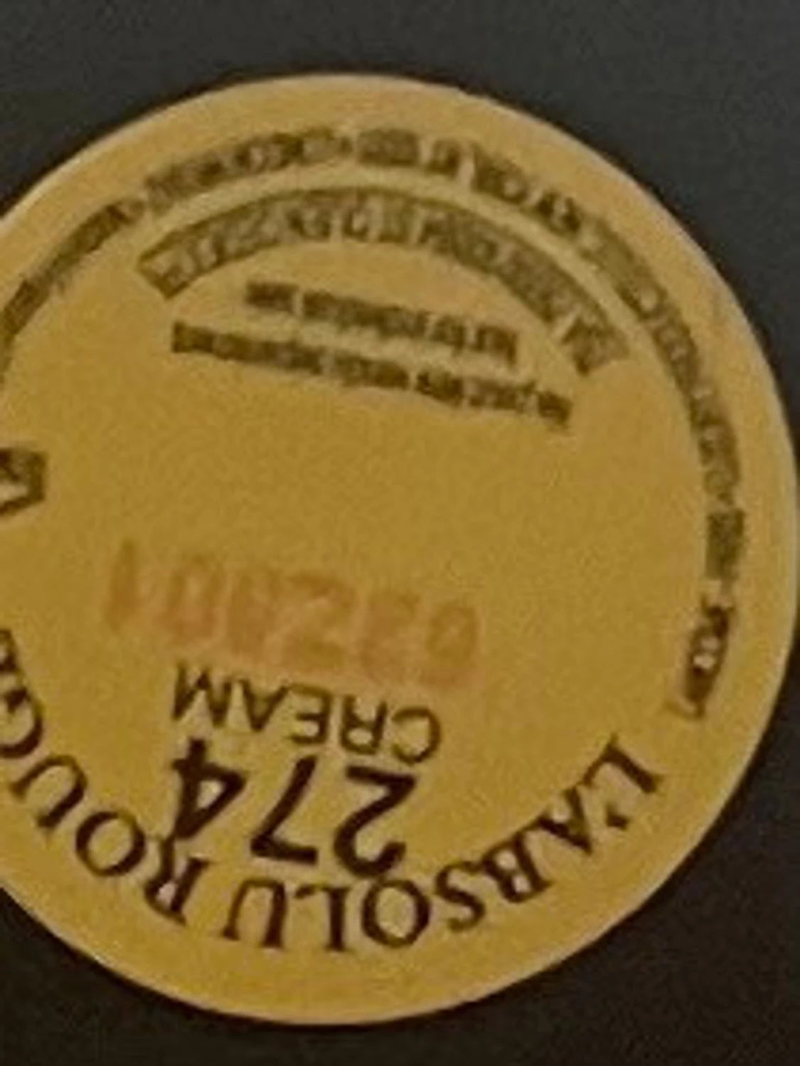 läppstift från Lancôme French Tea (brunrött) NY  - 2