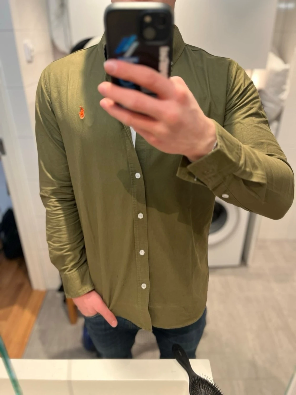 Olivgrön skjorta från Polo Ralph Lauren - 3