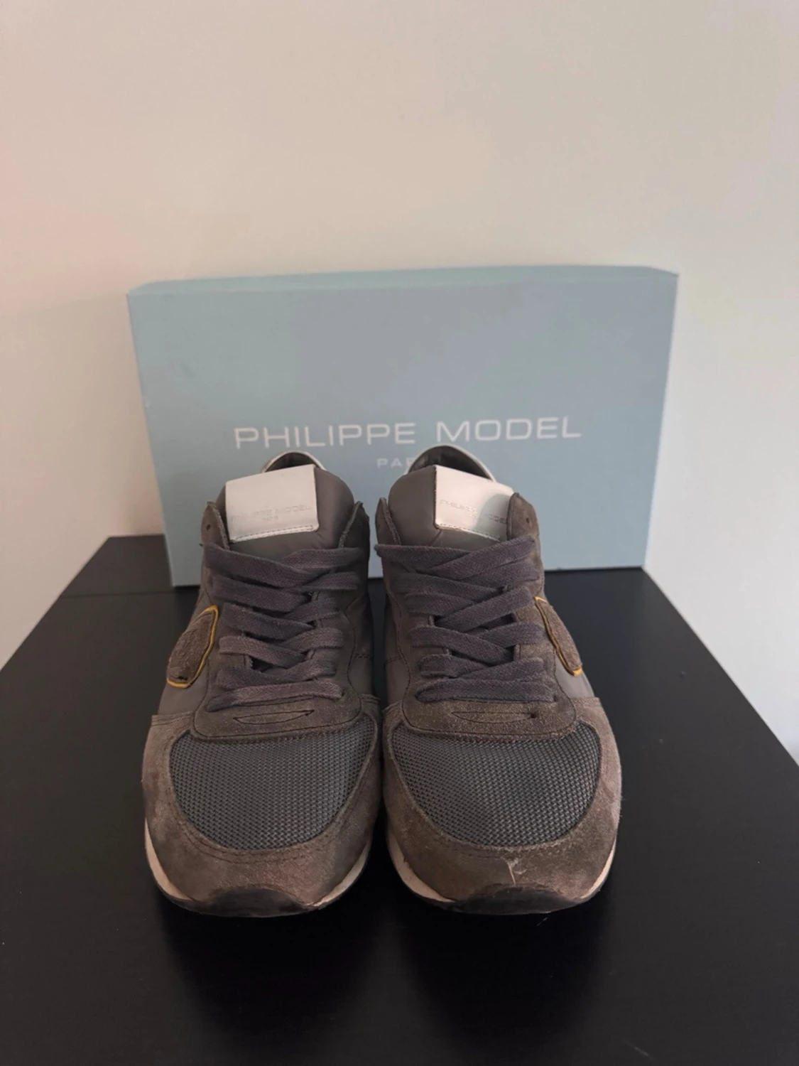 Grå Philippe Model sneakers - 1