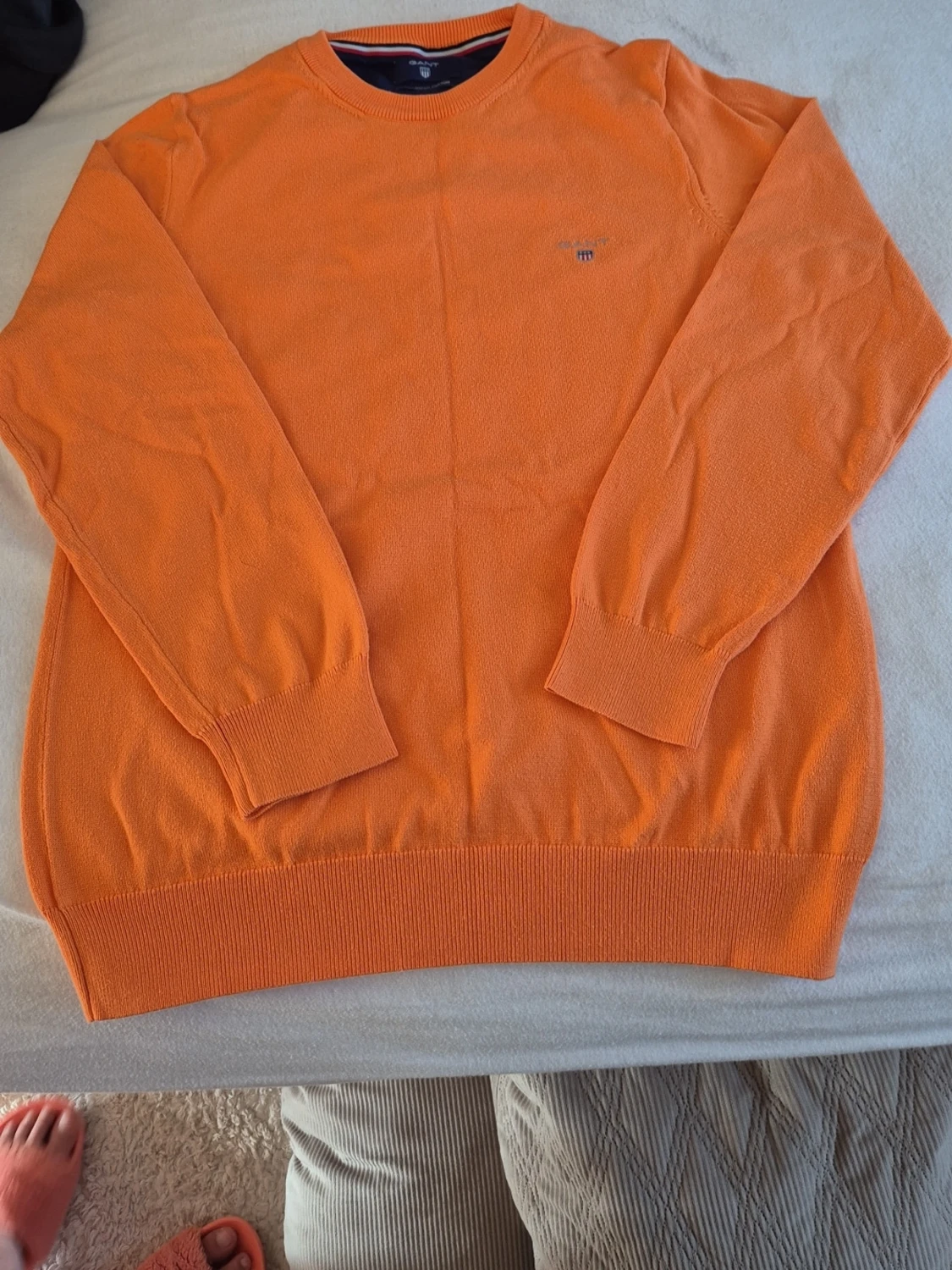 Orange tröja från GANT