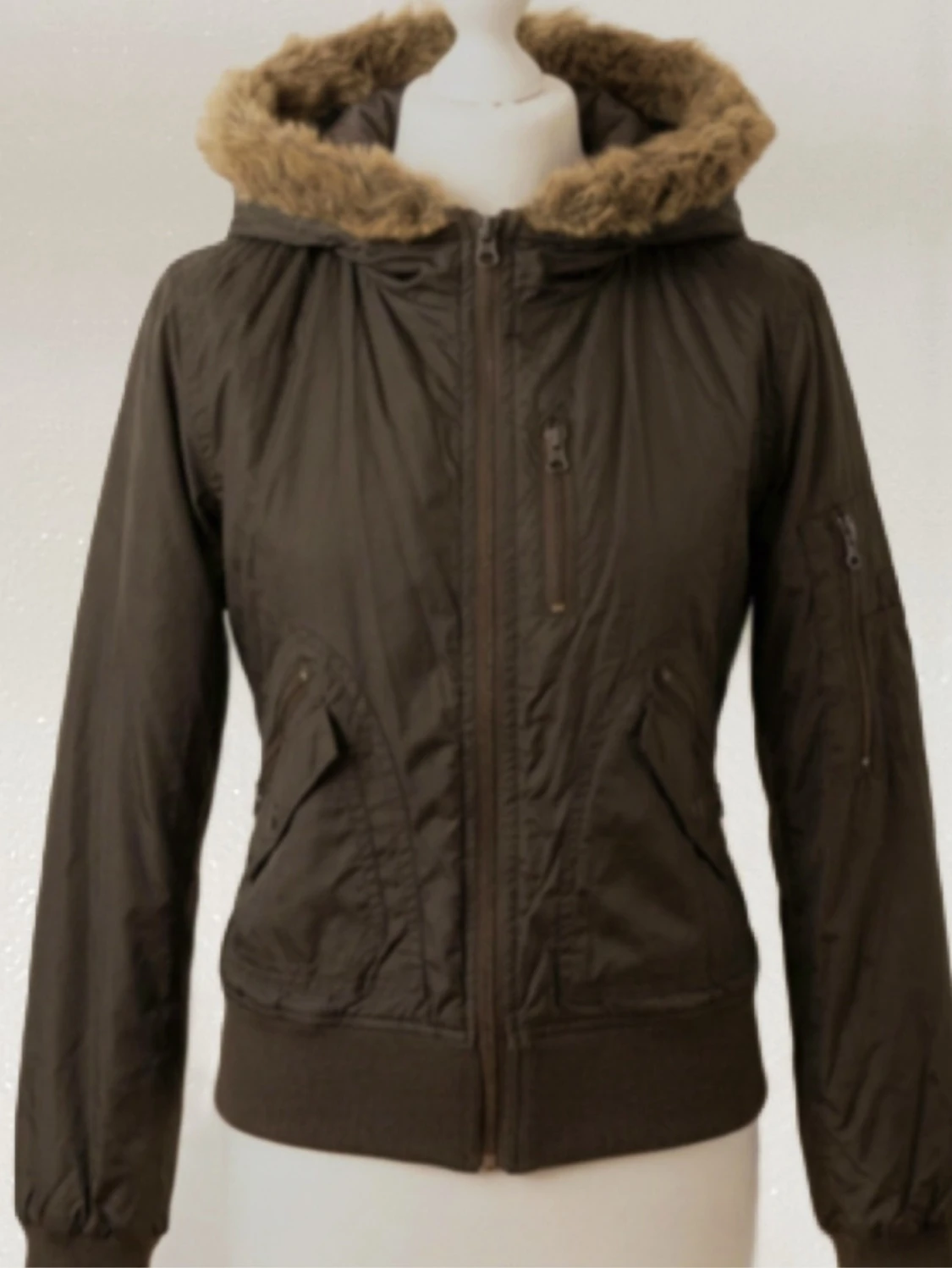 Y2K vintage avant garde 2000s 90s bomber jacket