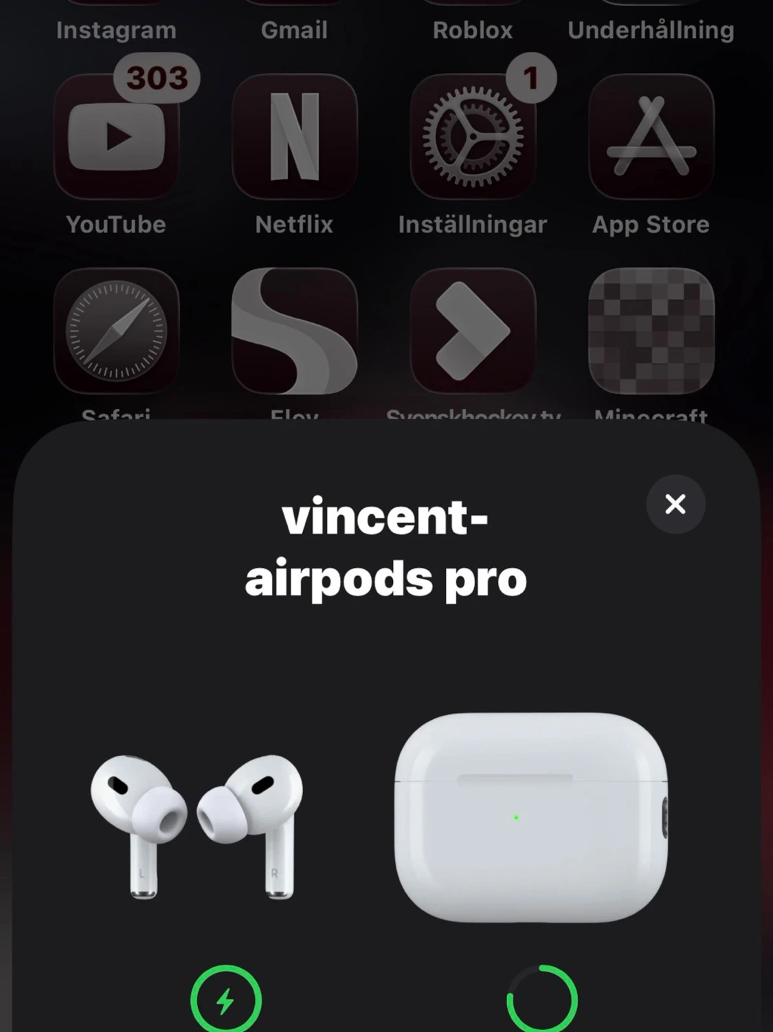 Apple AirPods Pro med laddningsetui - 3