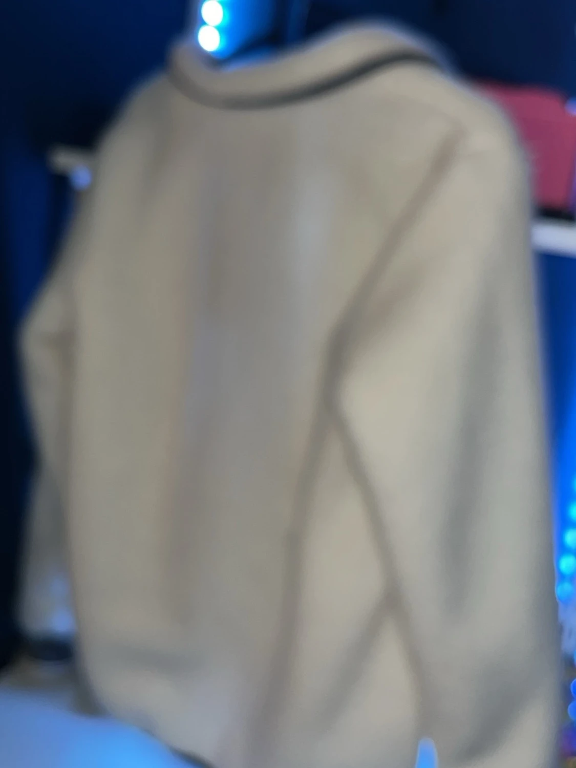 Jack & Jones vit teddyjacka - 2