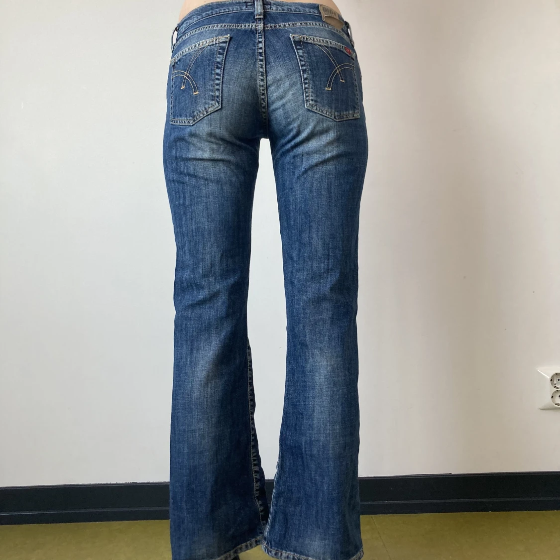 Y2k lågmidjade jeans - 90