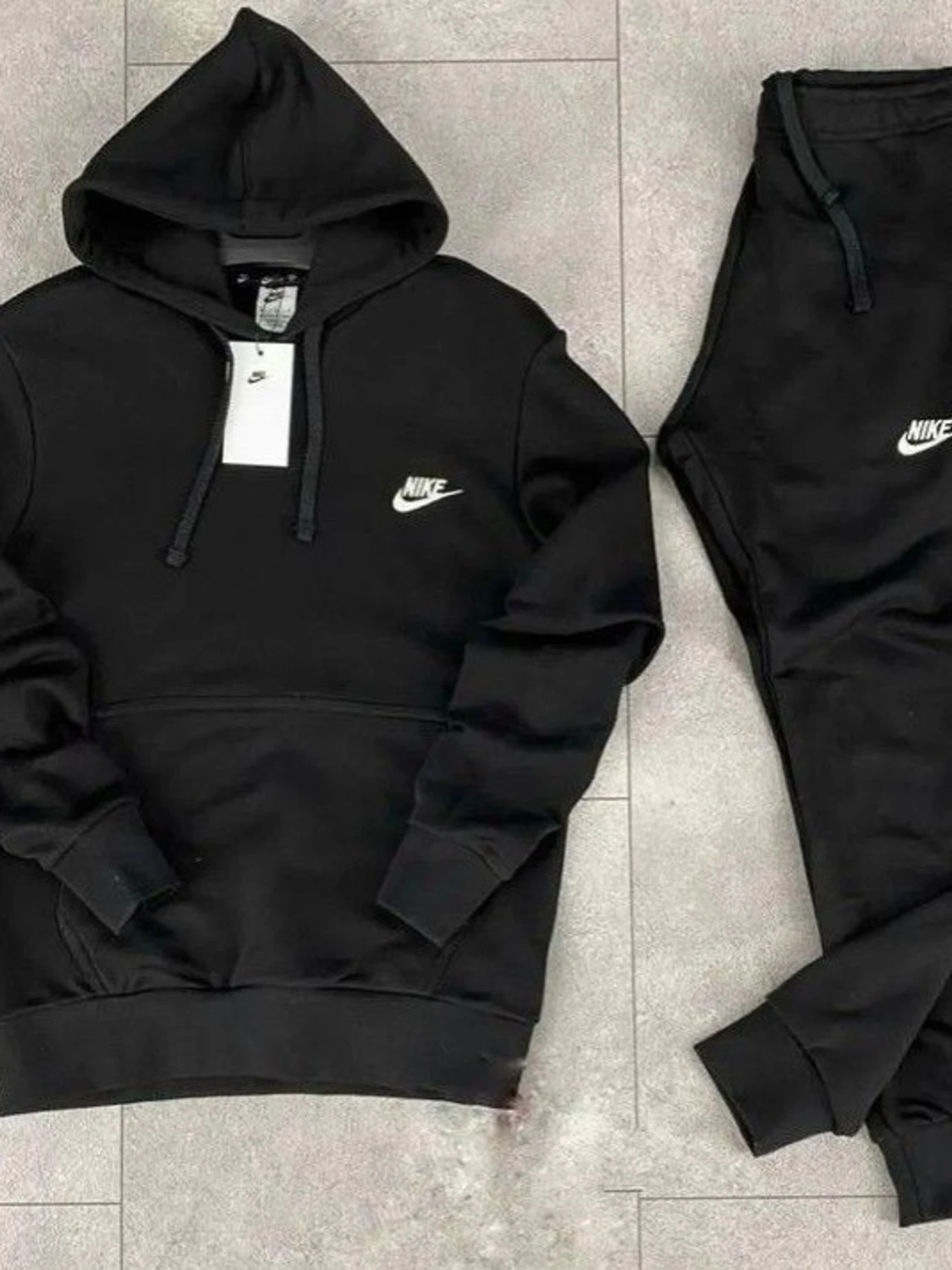 Svart Nike loungewear set