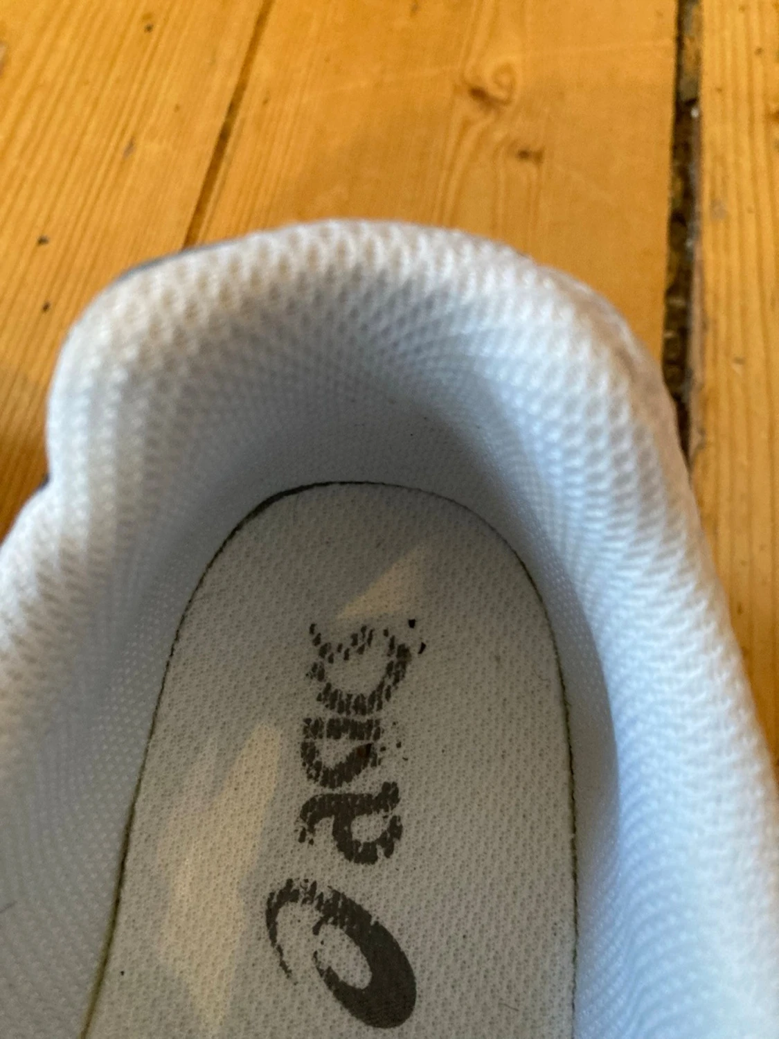 Asics Gel-1130 vita och blå sneakers - 3