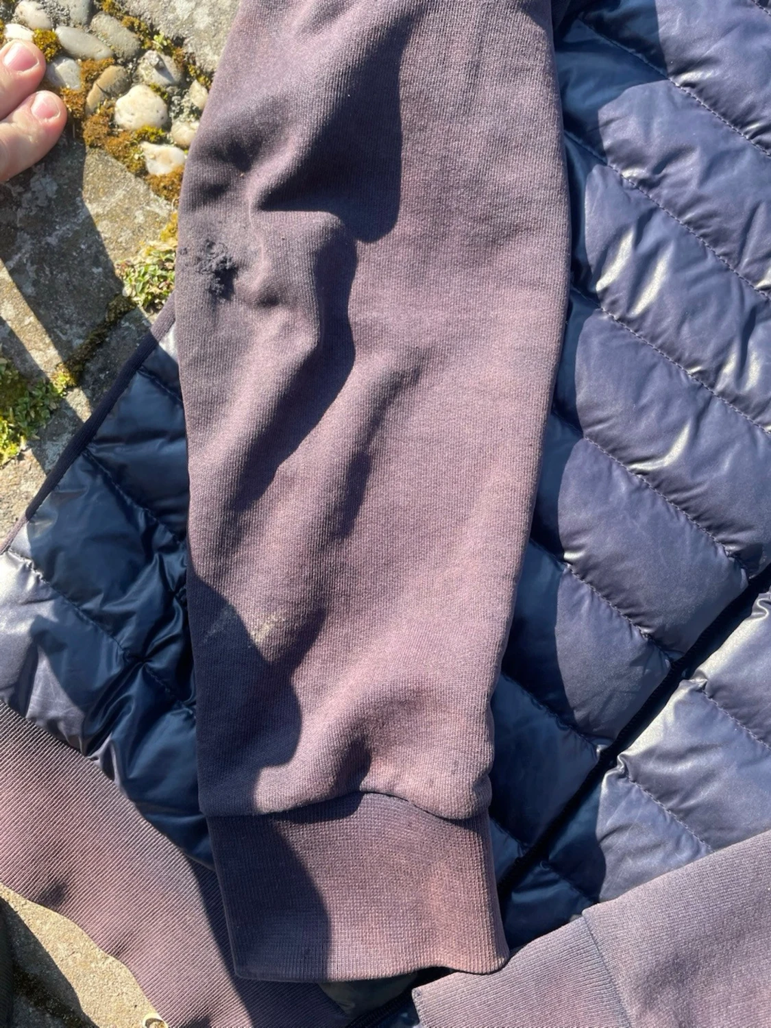 Moncler jacka med quiltad front - 6