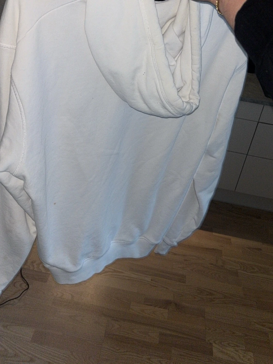 Vit hoodie Dsquared2 ICON färgstänk - 1