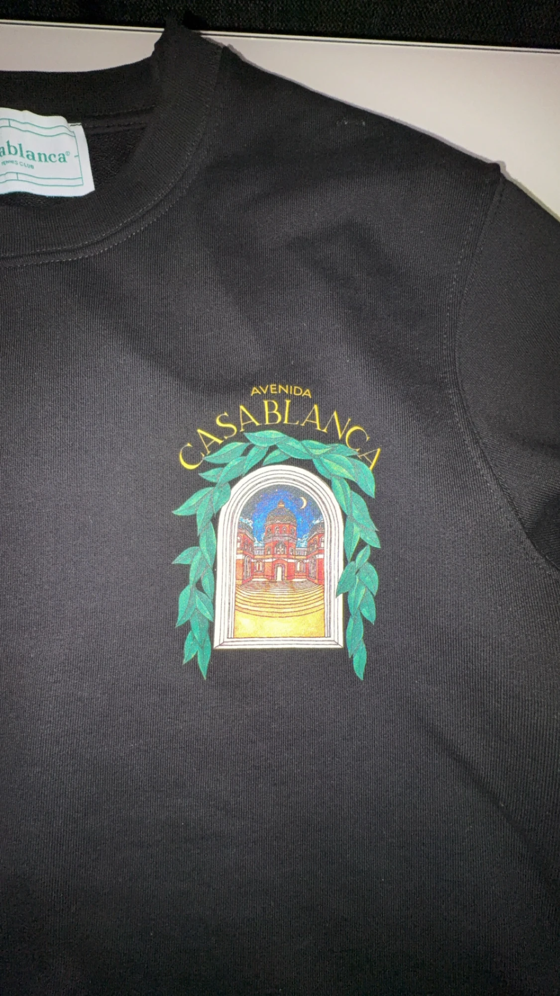 Svart sweatshirt från Casablanca - 2