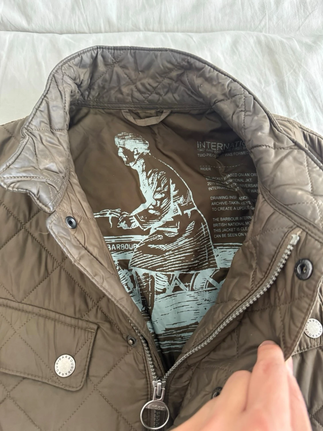 Barbour field jacket - 1