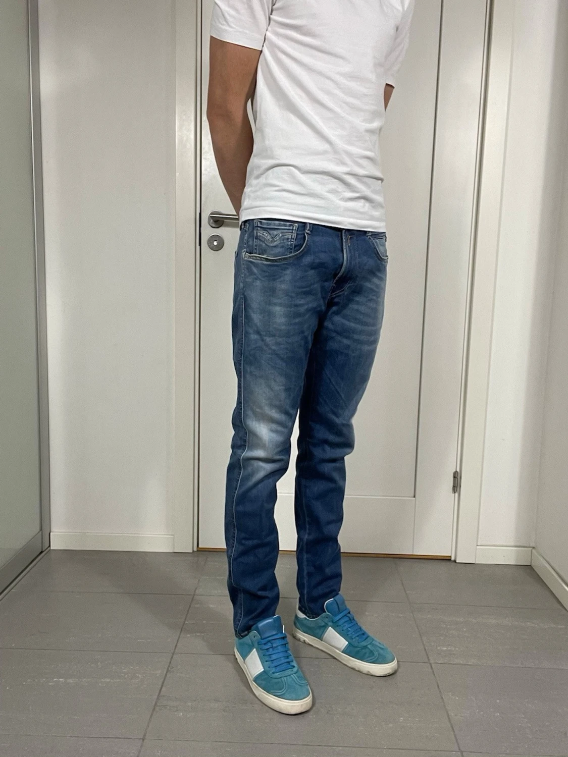 Replay Anbass Hyperflex Jeans  - 1