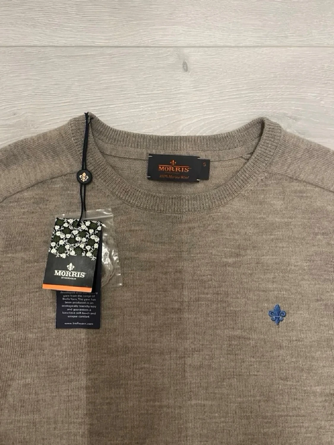 Morris begie tröja  - 2