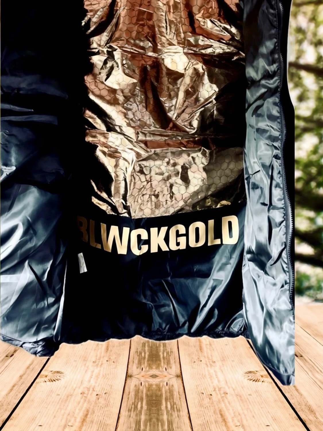 Svart pufferväst från Black Gold! - 4